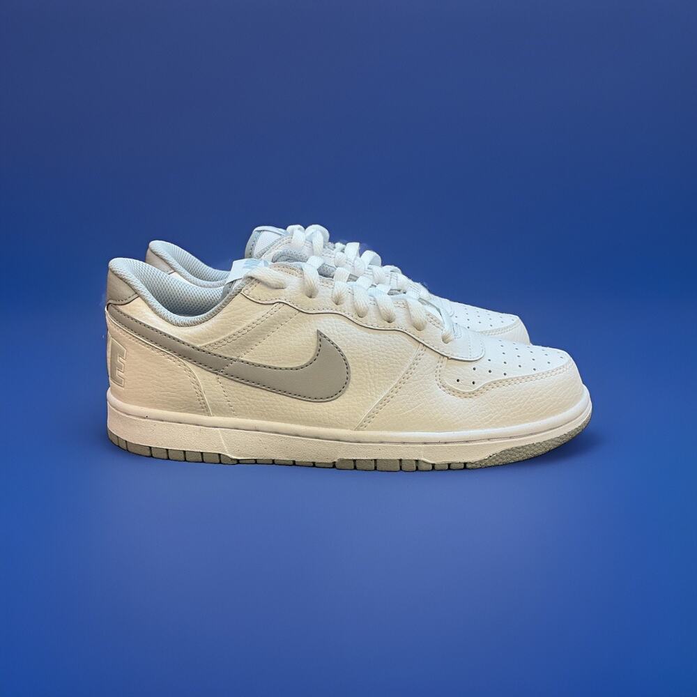 Size 7.5 - Nike Big Low White Wolf Grey